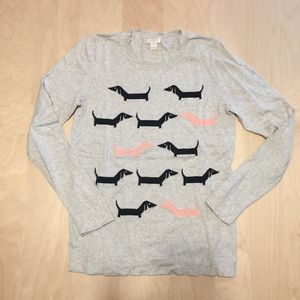 J. Crew Dachshund Sweater
